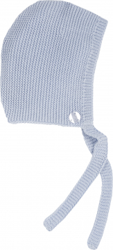 Шапка Chicco для мальчиков, на завязках, цвет голубой, размер 003