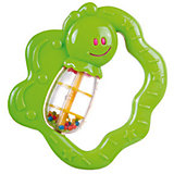 Погремушка Canpol Улитка/бабочка, 0м+, арт. 2/874, цвет: зеленый, форма: бабочка
