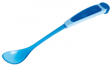 Ложка с длинной ручкой Canpol арт. 56/582, 4м+, цвет синий