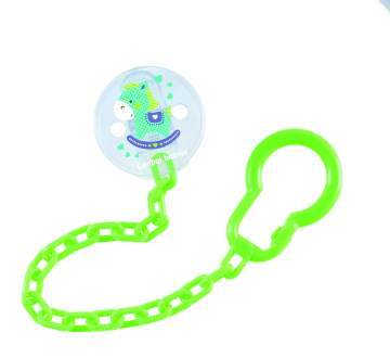 Клипса-держатель для пустышек Canpol Toys арт. 10/889, 0м+, цвет зелёный