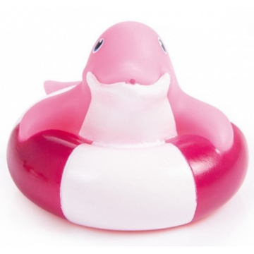 Игрушка для ванны Canpol Зверюшки арт. 2/994, 0м+, форма: розовый дельфин